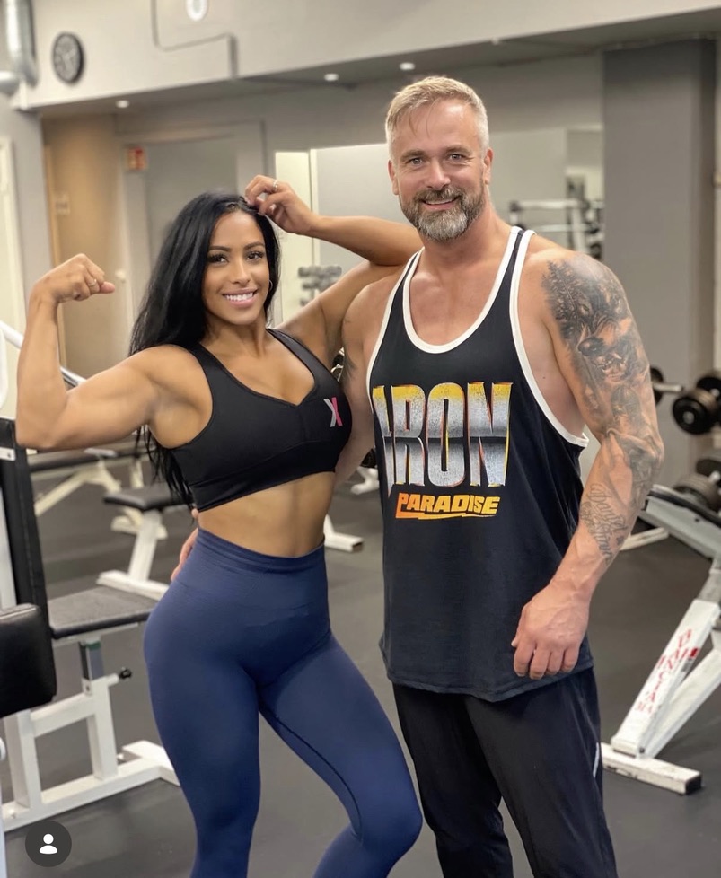 Narve y Paola juntos